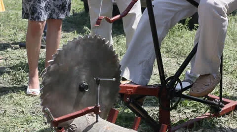 Unusual saw Stock Footage 24016936