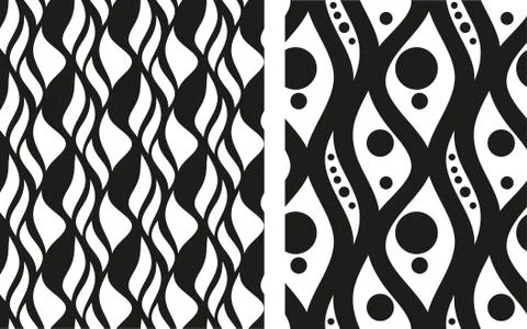 Unusual seamless pattern Stock-Illustration