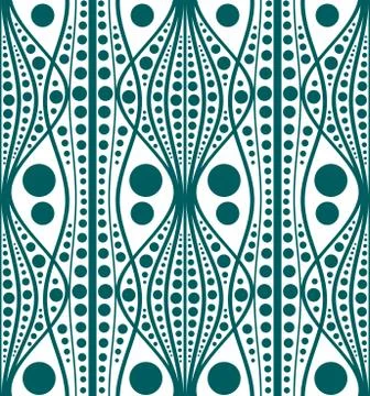 Unusual seamless pattern Stock Illustration