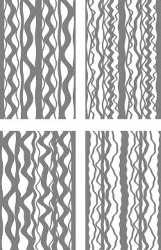 Unusual seamless patterns Stockillustratie