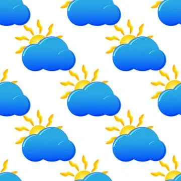 Unusual seamless vector pattern . Vector illustration Stock Illustration