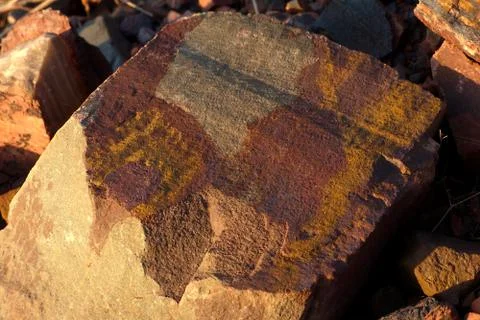 Unusual stone texture. Nature pattern. Stock Photos