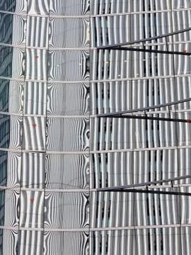 Unusual structural abstraction Foto stock