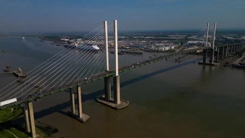 Unveiling the Bridge Video stock 243936934