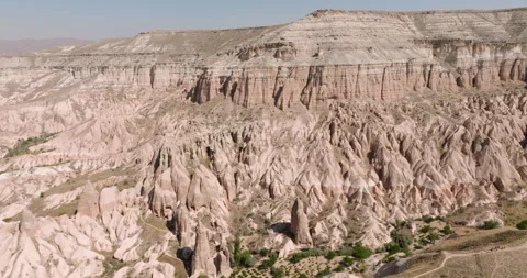 Unveiling Cappadocia's Secrets: A Drone's Journey Stock Footage 251992873
