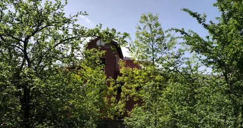 Unveiling the Church: A Glimpse of Construction Stock Footage 243380150