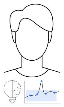 Unveiling Creative Insights Bridging Data and Innovation Through Visual Met.. Illustrazione stock