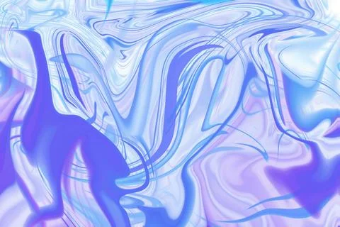 Unveiling the dance of colors and patterns abstract creative of blue marble.. Stock Illustration