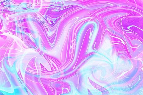 Unveiling the dance of colors and patterns liquid colorful paint creative p.. Foto stock
