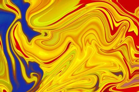 Unveiling the dance of liquify abstract pattern with multicolor art form di.. Stock Photos
