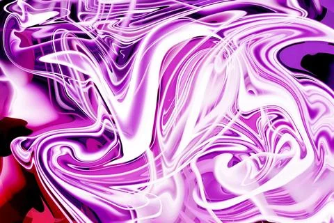 Unveiling the dynamic energy of fluid motion in neon liquid texture and flu.. Stock Illustration