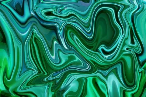 Unveiling the intricate patterns of multicolored dark tones enamel abstract.. Stock Photos