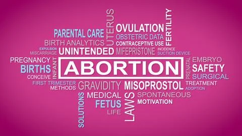 Unveiling Perspectives: A Dynamic Concept of Abortion Related Themes Stock Illustration