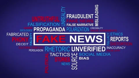 Unveiling Perspectives: A Dynamic Concept of Fake News Related Themes Stock-Footage 258592158