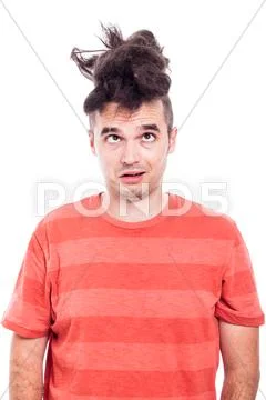 Unwanted haircut Stock Photos