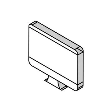 Unworked web site isometric icon vector illustration イラスト素材