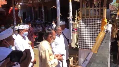 Upacara prasasti Video stock 209295573