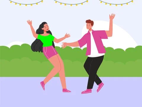 Upbeat Concept Illustration Stock Illustration