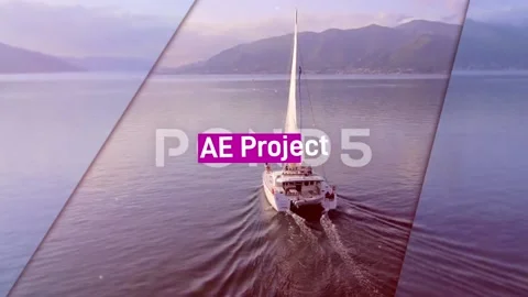 Upbeat Glass Slideshow Stock After Effects