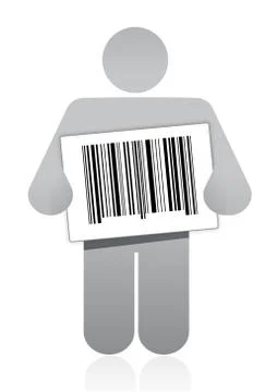 Upc barcode and icon Stock-Illustration