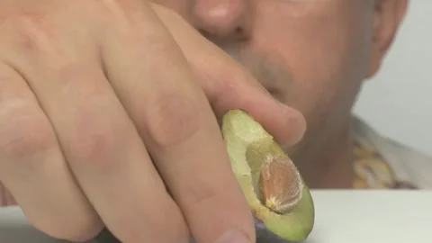 An UpClose Image of Plums Highlighting Their Freshness, Juicy Texture, and Stock Footage 282082568