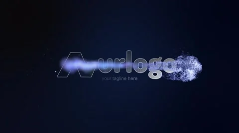 Upcoming Particles Magic Logo After Effects stock