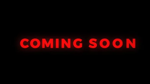Upcoming Release Text Animation | Stock Video | Pond5