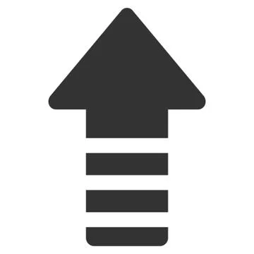 Update Arrow Flat Vector Icon Stock Illustration