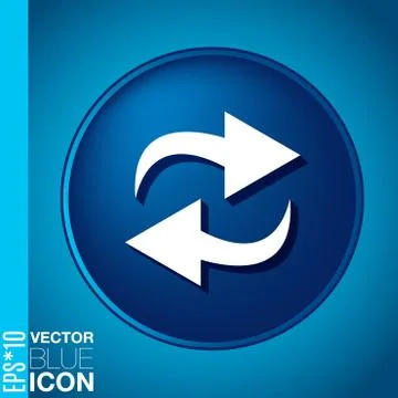 Update arrow. イラスト素材