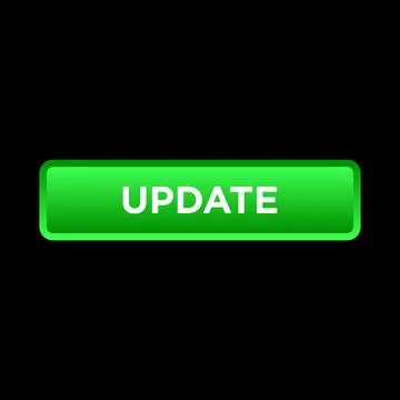 Update button website vector template Ilustración de archivo