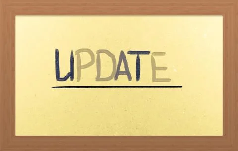 Update concept Stockillustratie