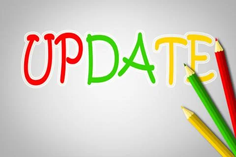 Update concept Stock Illustration