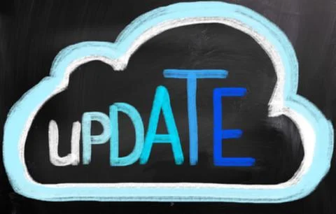 Update Concept Stock Illustration