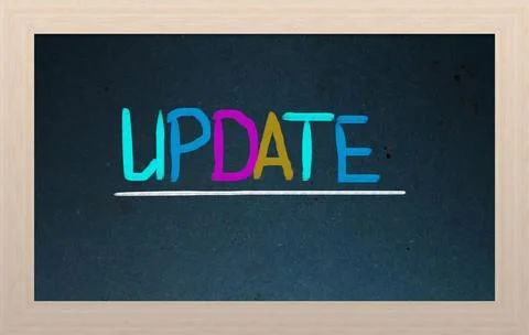 Update Concept Update Concept Copyright: xZoonar.com/KrasimiraxNevenovax 6... Foto stock