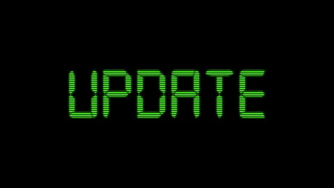 Update Digital Typewriter text concept animation. 库存影片 243100659