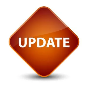 Update elegant brown diamond button Stock Illustration