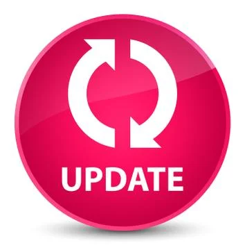 Update elegant pink round button Stock Illustration