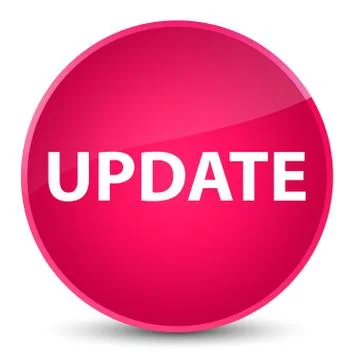 Update elegant pink round button Illustrazione stock