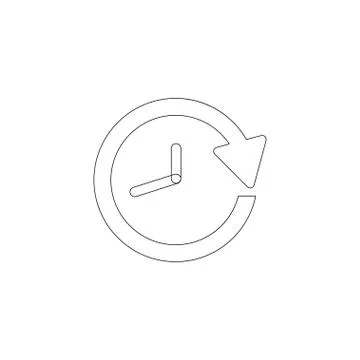 Update. flat vector icon Stock Illustration