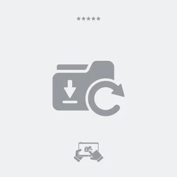 Update icon, update vector, update symbol, update design, update app, update  Illustration