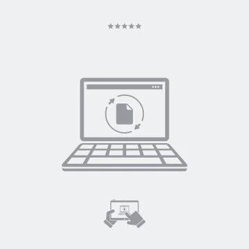 Update icon, update vector, update symbol, update design, update app, update  Stock Illustration