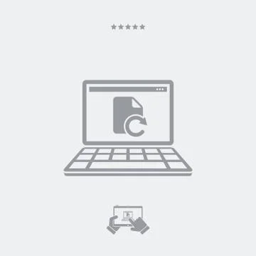 Update icon, update vector, update symbol, update design, update app, update  Stock Illustration