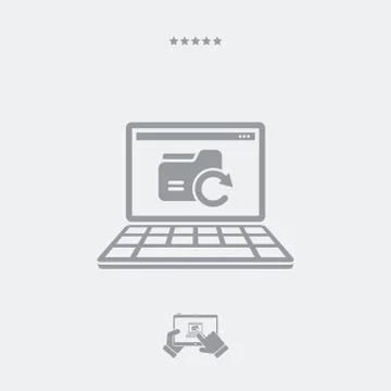 Update icon, update vector, update symbol, update design, update app, update  Stock Illustration