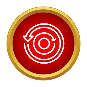 Update refresh reload sync process icon button イラスト素材