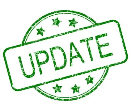 Update rubber stamp – illustration Stock Illustration