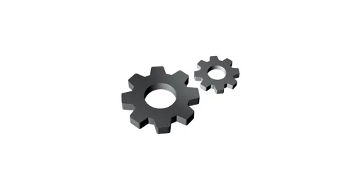 Update setting 3d icon setup animation . Technology setting 3d icon concept. Stock Footage 306037238