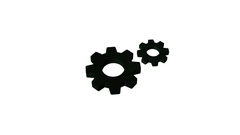 Update setting 3d icon setup animation . Technology setting 3d icon concept. Stock Footage 306037240