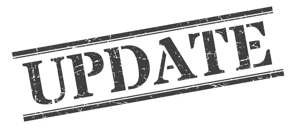 Update stamp. update square grunge sign. update Stock Illustration
