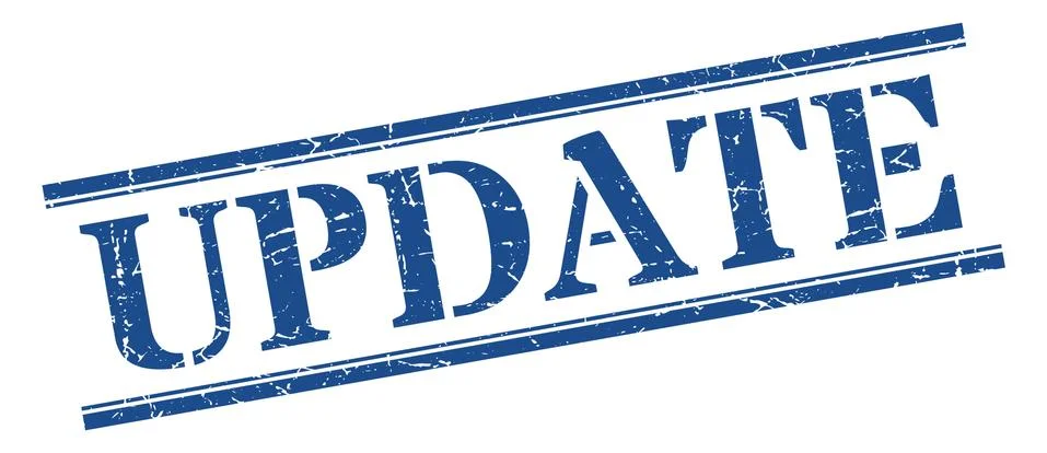 Update stamp. update square grunge sign. update Stock Illustration