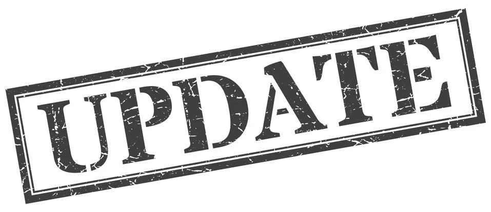 Update stamp. update square grunge sign. update Stock Illustration